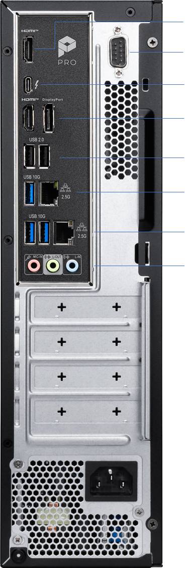 MSI PRO DP80 AI A2G - IO